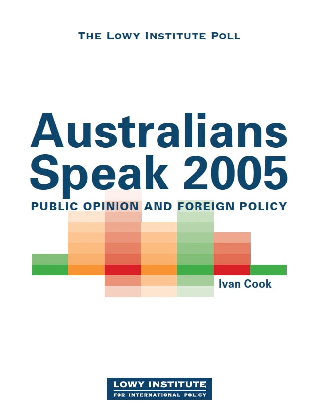 Lowy Institute Poll 2005 Cover