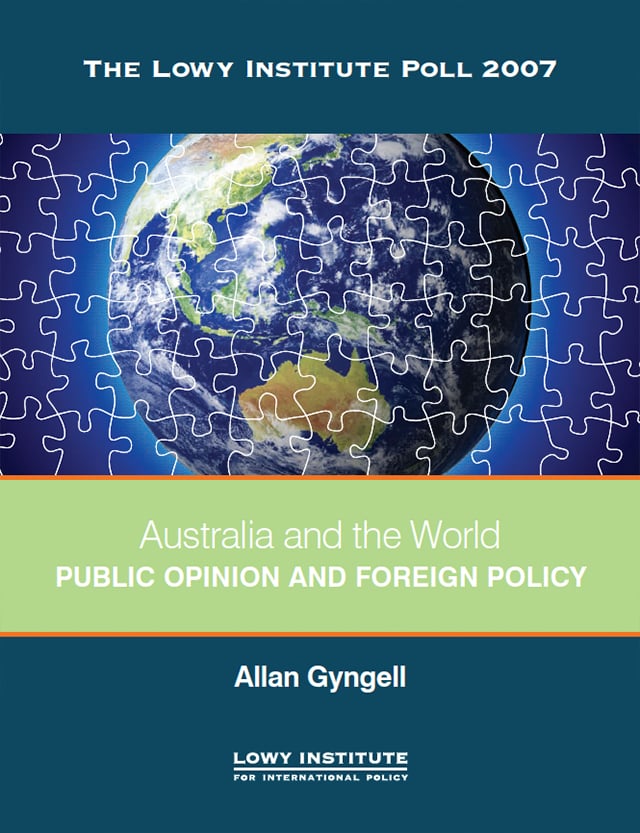 Lowy Institute Poll 2007 Cover