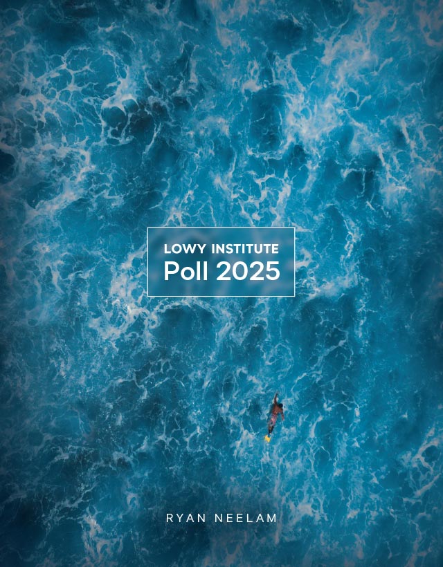 Lowy Institute Poll 2025 Cover
